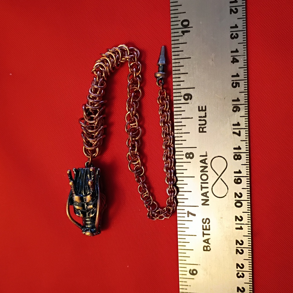 Dragon Head Copper Bracelet